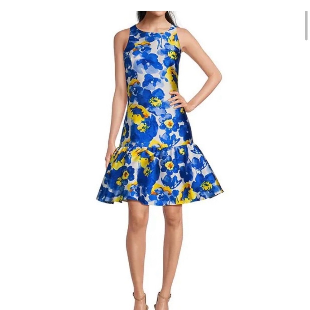 Julia Jordan Floral Monroe Dress